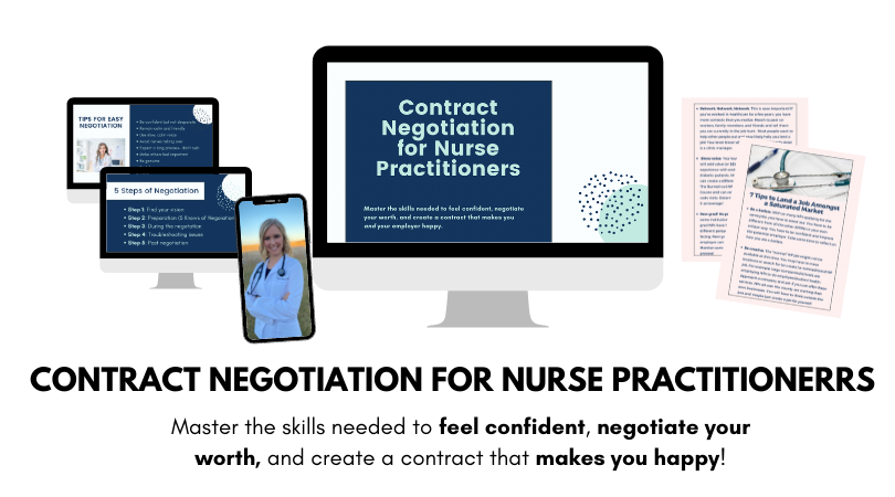 contract negotiation for nurse practitioners