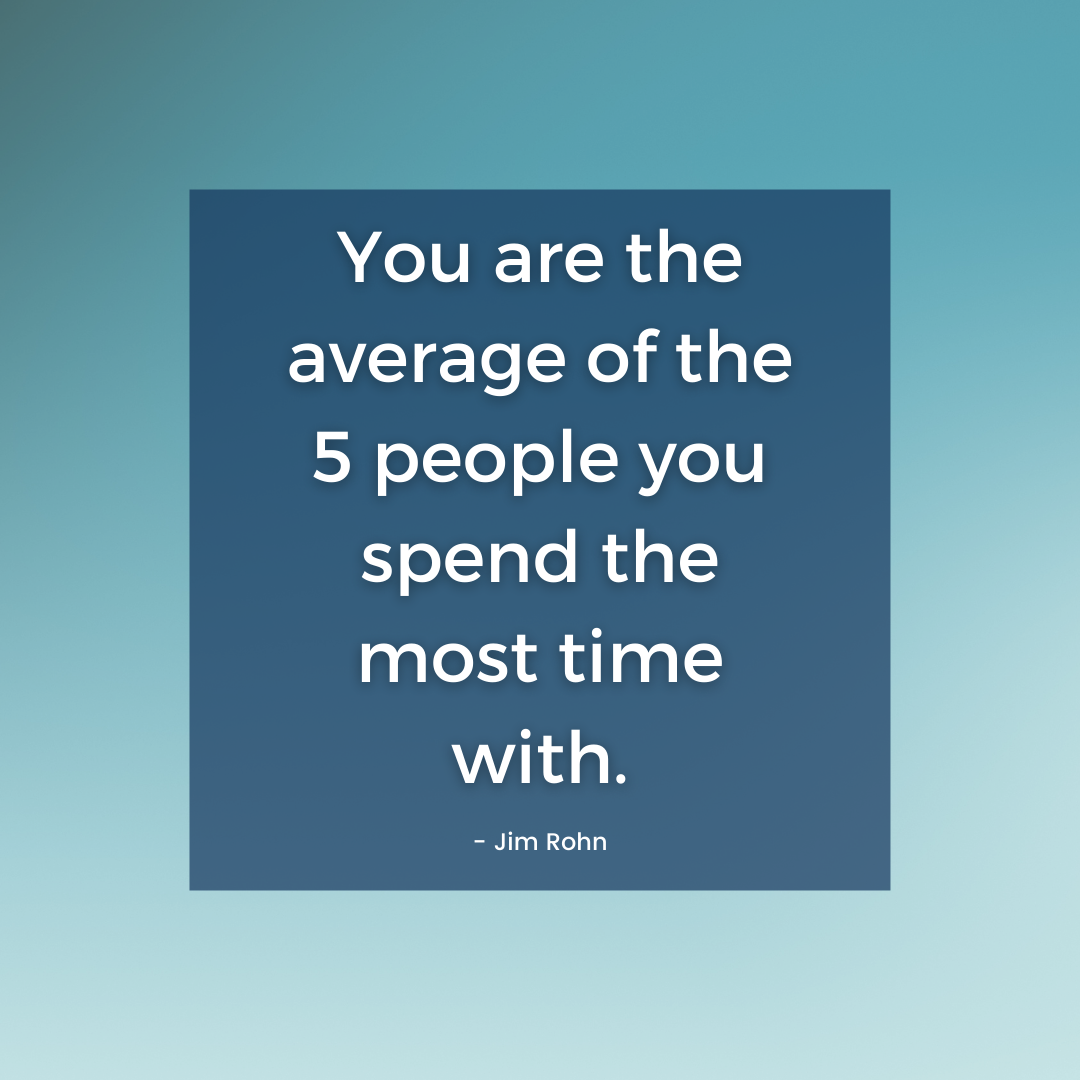 5 people you spend the most time with